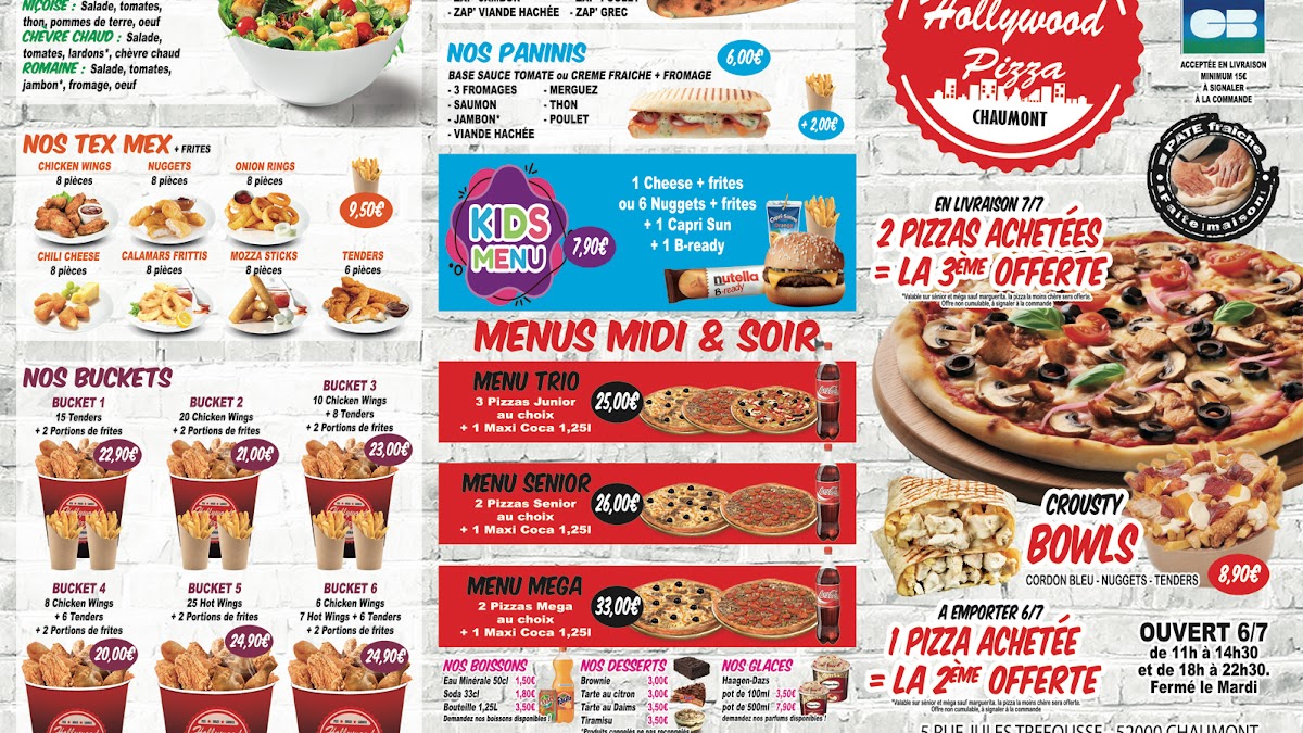 Menu Hollywood Pizza Time-3