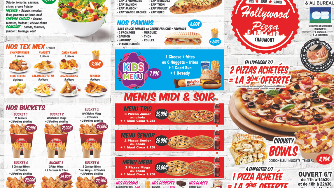 Menu Hollywood Pizza Time-4