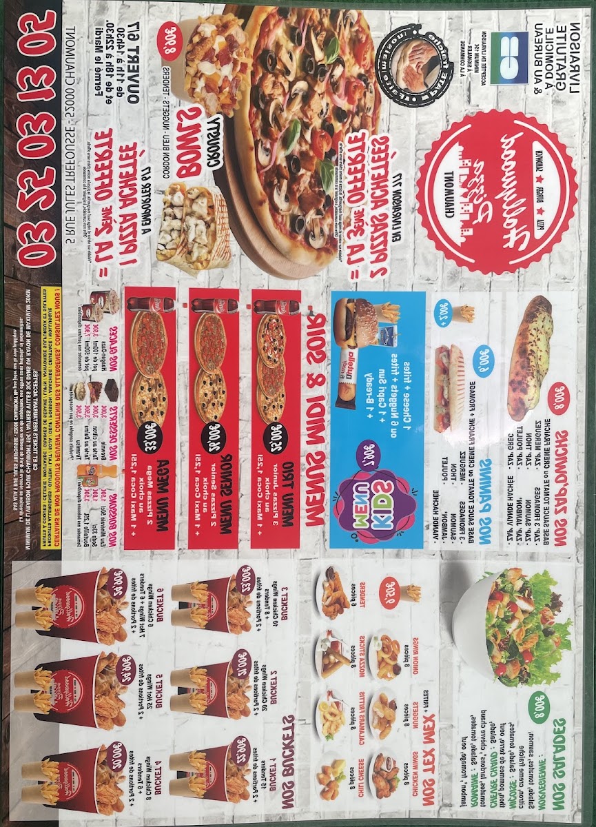 Menu Hollywood Pizza Time-7